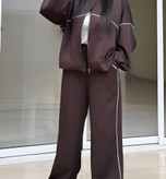 سویشرت شلوارسرمه ای ،مناسب بیرون وباشگاه