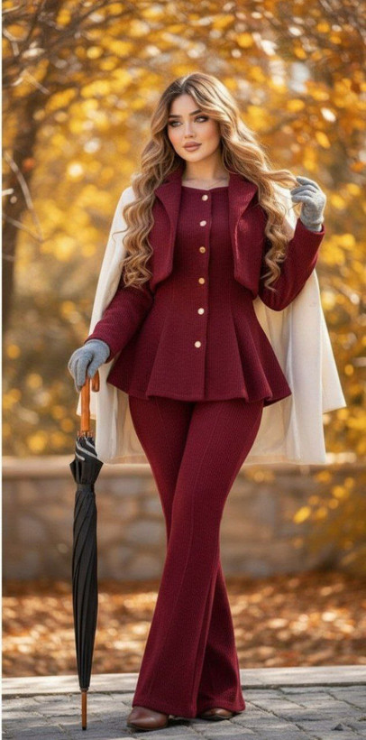 ست سه تیکه کبریتی مناسب بیرون و مجالس و شب یلدا