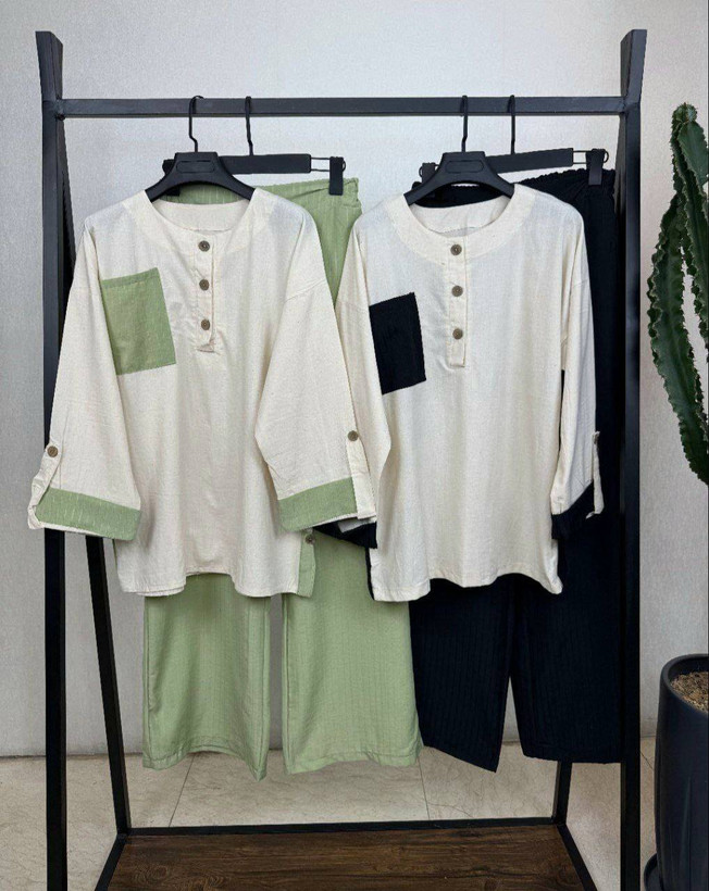 🎨رنگبندی از سمت چپ 👇 سبز _ مشکی