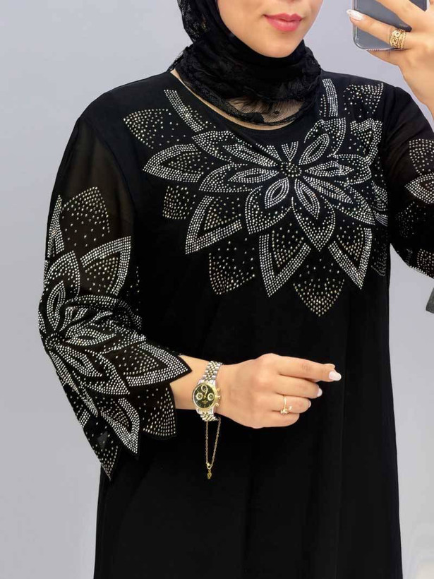 بلوز مجلسی،جنس کرپ جودون،سایز ۴۰تا ۵۰