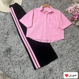 ست ترند دوخط،جنس لنین درجه یک،سایز ۳۸تا۴۸