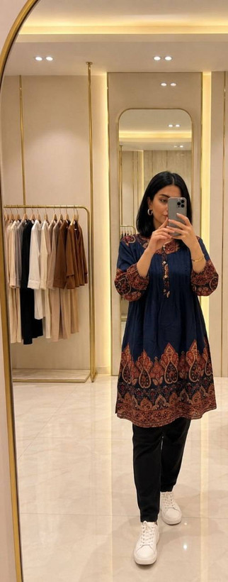 تونیک نخی اندونزی وارداتی،سایز۴۰تا۵۰