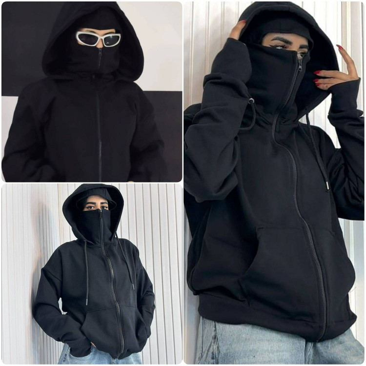 سوییشرت نینجا،جنس دورس تو کرکی،سایز ۳۶تا۴۶